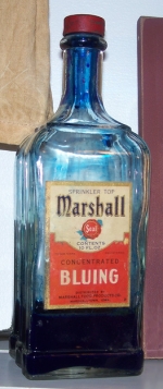 Old bottle of bluing