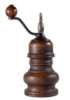 dark wood pepper grinder